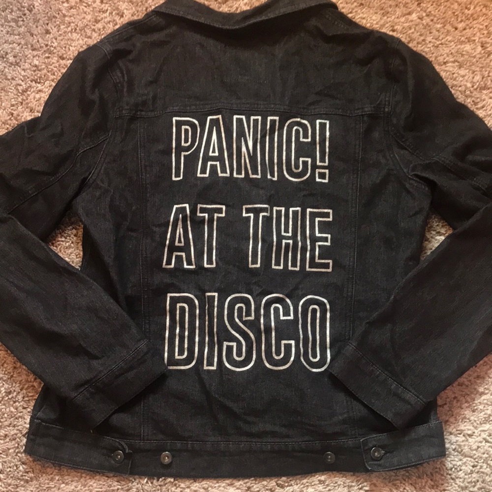 Panic at the Disco denim jacket size XL